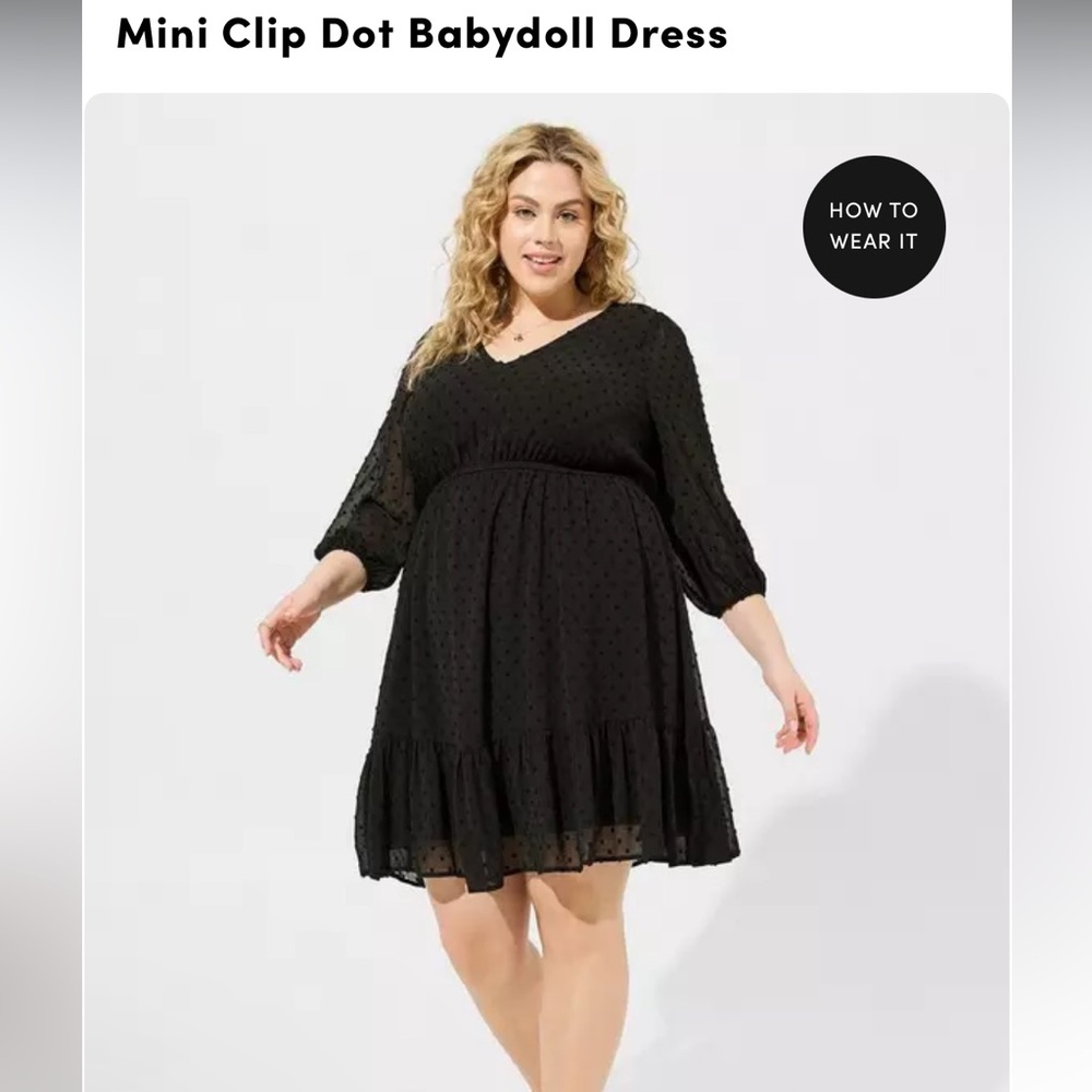 Torrid Black Dress